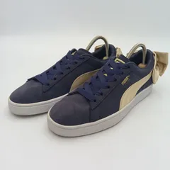 PUMA プーマ Suede Bow スウェードボウ スニーカー ウィメンズ リボン 25cm ネイビー G-11-7