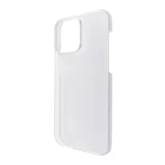 【新品未使用】 iPhone14 Pro Max アイフォン14プロマックス スマホケース カバー PC (色:クリア) 無地ケース デコベース ジャケット ハードケース シンプル muji-ip14promax-cl