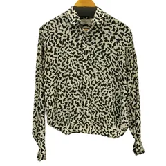 サンローランパリ SAINT LAURENT PARIS 総柄プリントシルクL/Sシャツ レディース  37のサムネイル