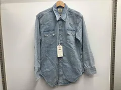 Levi's リーバイス VINTAGE CLOTHING ヴィンテージ  クロージング ショートホーンウエスタンシャツ PC9-001L7-0003 アイスブルー Mサイズ