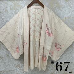 ヨ*シ様 KIMONO MODERN 正絹半幅帯 鳥の子 羽柄 - メルカリ