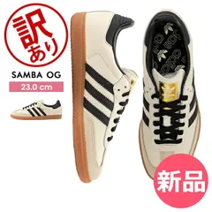 【新品】 【訳あり】アディダス ADIDAS SAMBA OG W サンバ OG レディース スニーカー 靴 シューズ ユニセックス おしゃれ 人気 定番 オージー ID0478 cream white/cor  [ADI20300-434]