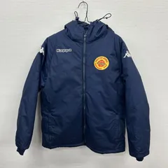 Y21 kappa ダウン ダウンジャケット Sサイズ相当 紺 藍色 カッパ 古着卸 アメリカ仕入のサムネイル