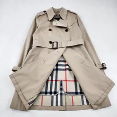 バーバリーロンドン　トレンチコート　ライナー&ベルト付き　ベージュ　36　S　M相当