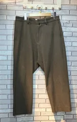 YAECA ヤエカ ロングパンツ CONTEMPO58653 ブラウン Sサイズ トラッド＆ベーシック