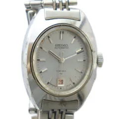 セイコー SEIKO 2205-7010 腕時計 ウォッチ 自動巻き カレンダー付き ロゴ シルバー色 ■GY18 /MQ