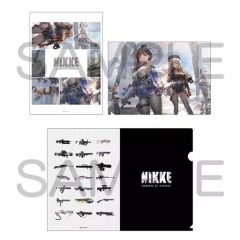 【中古】クリアファイル 集合03 A4クリアファイル2枚セット 「勝利の女神：NIKKE」