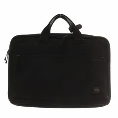 ポーター PORTER 吉田カバン ビジネスバック ブリーフケース ナイロン ロゴ 黒 ブラック /XZ ■GY18