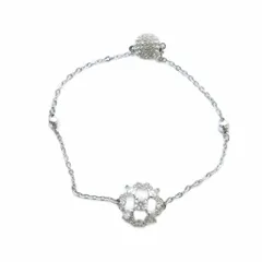 スワロフスキー SWAROVSKI ブレスレット アクセサリー ロゴ ラインストーン クリスタル シルバー色 ■GY11 /MQ
