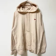 【値引き交渉OK！】古着 used　Levi’s リーバイス　長袖ロゴプリントパーカー　スウェットフーディ　ピンク　カジュアル　Lサイズ