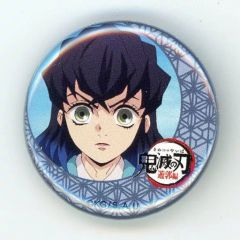 [중고] 배지·핀즈 嘴平伊之助 [귀멸의 칼날 유곽편×ufotable Cafe×마치아 소비 CAFE 제2기 32mm 복권 당기 캔 배지]
