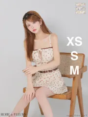 ピンク [FM4355-P-2602] 【ROBE de FLEURS/ローブドフルール】小花柄/ レザーパイピング/ プリーツ/ セットアップ/ フレア/ ミニドレス/ キャバドレス/ AngelR