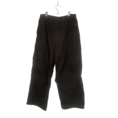 GU ジーユー スーパーワイドカーゴパンツ ブラウン Lサイズ □□