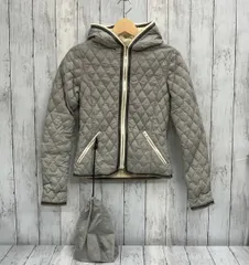 DUVETICA デュペティカ キルティング生地 ダウンジャケット サイズ40 グレー インポート 収納袋付き