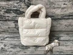 THE NORTH FACE ノースフェイス 2way ハンドバッグ ショルダーバッグ PLUMPY TOTE BAG MINI NN2PR68L ホワイト 