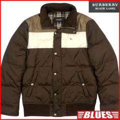 ☆美品ホワイトグース☆】BURBERRY ダウンジャケットL ラビットファー