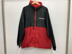 CANADA SPORT WEAR カナダスポーツウェア CHARLES JONES INDUSTRIAL LIMITED ブラック レッド XLサイズ ナイロンジャケット