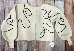 ⑤LOWRYS FARM/エンブロイダリー/ニットFサイズ/新品未使用