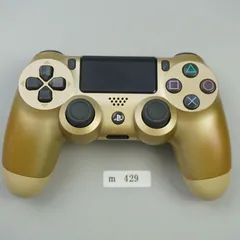 【ｍ429】 PS4 コントローラー DUALSHOCK4 ゴールド　動作確認済み
