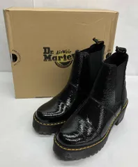 Dr.Martens ROZALIE ロザリー 27723001 サイドゴア チェルシーブーツ パテント黒 レディース UK4 23cm相当　