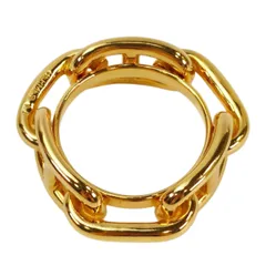 Hermes エルメス シェーヌダンクル スカーフリング レガテ ゴールド 管理番号：10899