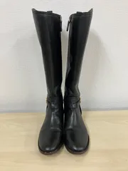 P/トリーバーチ ブラックレザー ロングブーツ サイズ6 1/2