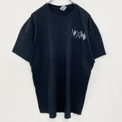 【値引き交渉OK！】古着 used　GILDAN ギルダン　半袖トデザインプリントTシャツ　黒　ブラック　ビックシルエット　XLサイズ