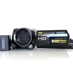 稼働品☆SONY HDR-SR12ソニービデオカメラ バッテリー充電器付#105
