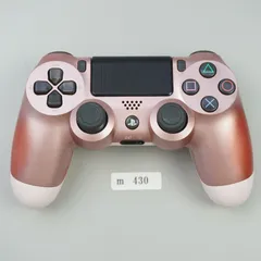 【ｍ430】 PS4 コントローラー DUALSHOCK4 ローズゴールド　動作確認済み