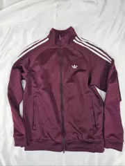 アディダス バーガンディ ジャージ