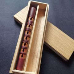 龍笛】新古管 煤竹 本漆 籐巻 弁柄色 桐箱付き／雅楽／神楽 - メルカリ