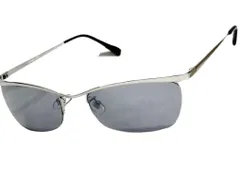 サングラス メタル 伊達メガネ メンズ カラーレンズ 薄いレンズ