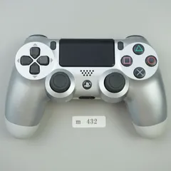 【ｍ432】 PS4 コントローラー DUALSHOCK4 シルバー
