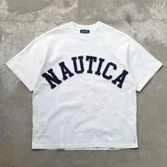 NAUTICA｜Over size Logo S/S Tee