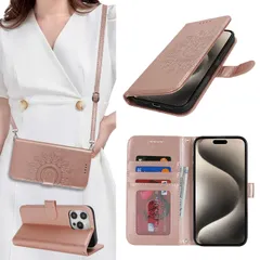 新品 Cavor iPhone14 スマホケース 手帳型iPhone14 ショルダー ケース 肩掛け首かけ斜めがけショルダー ケースiPhone14 手帳型 ケースアイホン14 ケースカード収納 iPhone14 財布型ケースCASE【ウォレット機能】可愛 磁