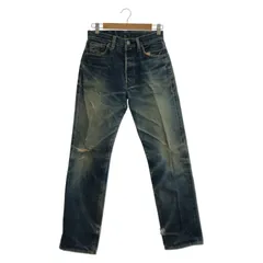 【中古】LEVI'S デニムパンツ W30 L34 501XX ブルー リーバイス[10]