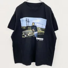 【値引き交渉OK！】古着 used　半袖音楽プリントTシャツ　アイスキューブ　ヒップホップ　黒　ブラック　クルーネック　レトロデザイン　XLサイズ