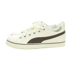 プーマ PUMA COURT POINT CV V3 スニーカー ローカット 25.5cm ベージュ 366076 /AO24 ■GY18