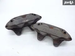 シルビアＳ１４Ｓ１５ ブレーキキャリパー 左右4POT 日産 純正 S14 S15 シルビア SR20DET ノーマル フロント ブレーキ