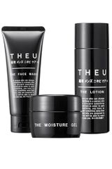 「新品未使用」メンズ ニキビ ケア 洗顔 保湿 ジェル 化粧水 3点 セット THEU