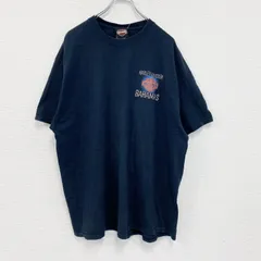 【値引き交渉OK！】古着 used　HARLEY DAVIDSON　ハーレーダビッドソン　半袖両面プリントTシャツ　黒　ブラック　XXLサイズ