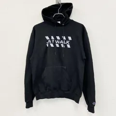 【値引き交渉OK！】古着 used　champion　チャンピオン　スウェットパーカー/フーディ　黒　ブラック　Mサイズ