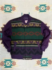 90s ネイティブアメリカンブルゾン