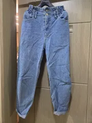 レディース ライトブルー デニム パンツ M