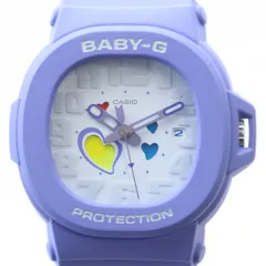 カシオ CASIO BABY-G BGA-10 腕時計 ウォッチ クォーツ ロゴ カレンダー付き 紫 ■GY18 /MQ