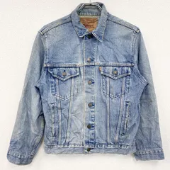 【値引き交渉OK！】古着 used　～90s　Levi’ｓ　リーバイス　4thタイプ　デニムジャケット/Gジャン　水色　ライトブルー　38サイズ