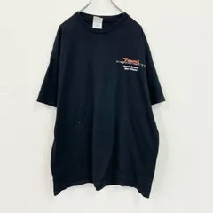 【値引き交渉OK！】古着 used　00s　TENNESSEE RIVER　半袖プリントTシャツ　ヴィンテージ　黒　ブラック　2XLサイズ