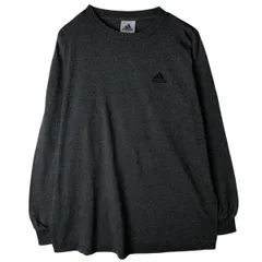 古着 アディダス adidas ロングTシャツ ロンT USA製 メンズL相当/eaa458847