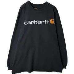 古着 カーハート Carhartt ORIGINAL FIT ロングTシャツ ロンT メンズXL相当/eaa458850