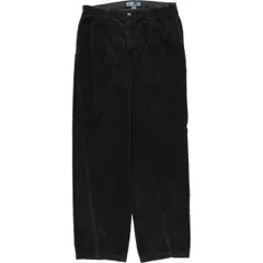 古着 ラルフローレン Ralph Lauren POLO by Ralph Lauren ANDREW PANT ツータック 太畝 コーデュロイパンツ メンズw33相当/evb032169
